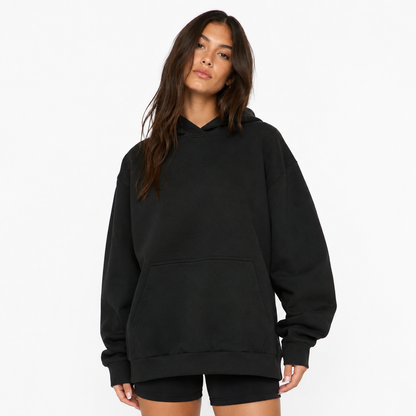 big cat graphic hoodie