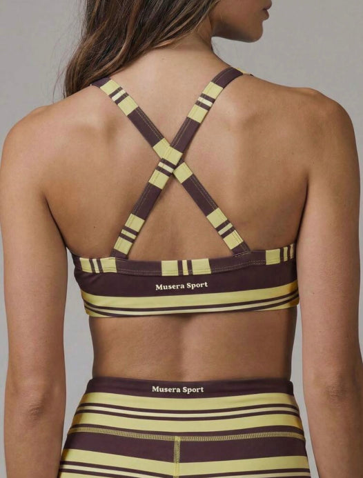 Sports Bra Stripe Set
